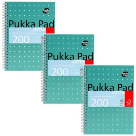 zeszyt-notatnik-a5-w-linie-3-szt-zielony-perforowany-grzbiet-pukka-pad