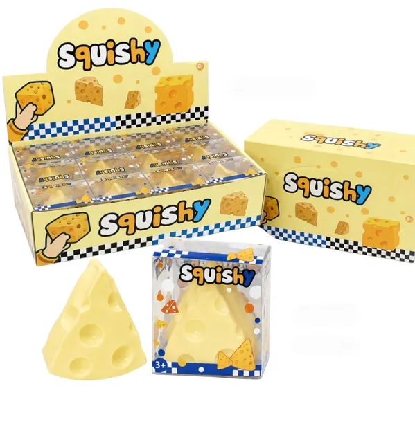 Gniotek SER Wazelinowy Squeeze Cheese squishy antystres zabawka sensoryczna