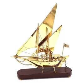 okret-mosiezny-na-podstawie-drewnianej-43cm-n-4453