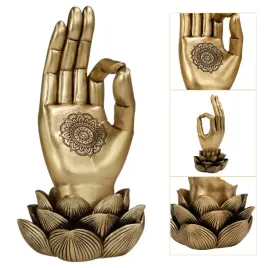 zlota-figurka-dlon-buddy-mudra-om-joga-kwiat-lotosu-43724