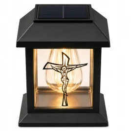 lampa-solarna-znicz-na-grob-inspirowana-klasyka-ze-zlotym-krzyzem