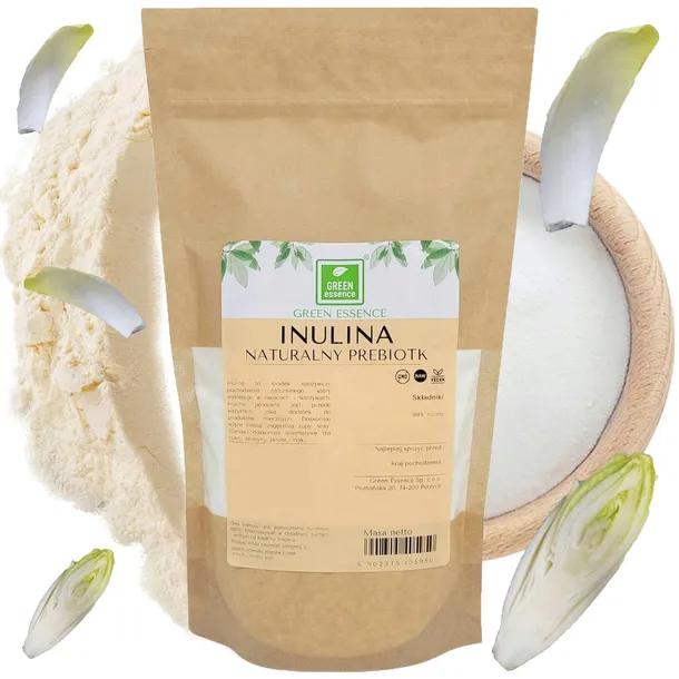INULINA Z CYKORII naturalny prebiotyk błonnik proszek vege keto 500g