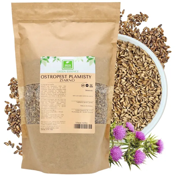 OSTROPEST PLAMISTY 1KG ZIARNO świeży suplement diety naturalny hepa jakość