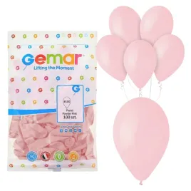 balony-klasyczne-pastelowe-rozowe-lateksowe-na-urodziny-gemar-12-100-szt