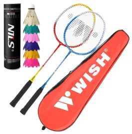 wish-zestaw-2-rakiety-w-pokrowcu-6-lotek-piorowych-do-gry-w-badmintona