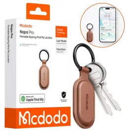 mcdodo-mini-lokalizator-gps-do-auta-kluczy-roweru-do-apple-find-my-brazowy