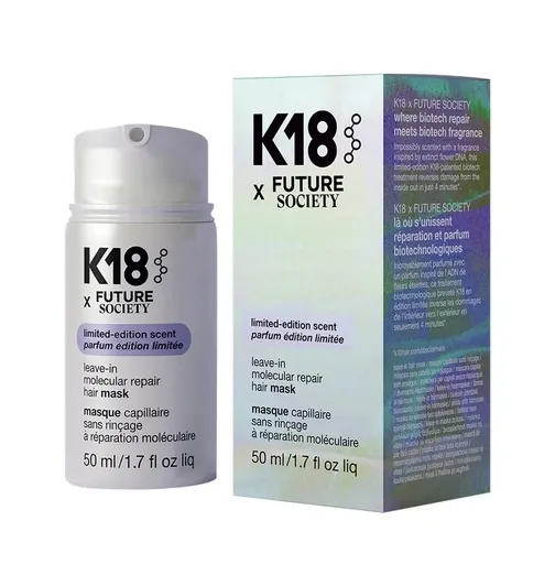 K18 Future Society LeaveIn Molecular Repair Maska naprawcza do włosów 50 ml