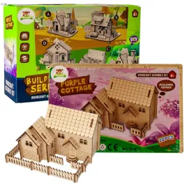 drewniany-eko-domek-z-plotkiem-3d-do-skladania-diy-20-elementow-zestaw