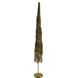 choinka-stozek-rattan-z-metalem-98cm-brazowa
