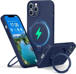 puyateya-silikonowe-etui-magsafe-do-iphone-12-pro-ring-stojak-granatowe