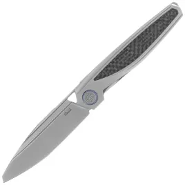 noz-skladany-rike-knife-baidi-t-titanium-carbon-fiber-bead-blasted-m390-r