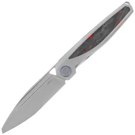noz-skladany-rike-knife-baidi-t-titanium-red-carbon-fiber-bead-blasted-m39