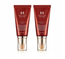 missha-m-perfect-cover-bb-cream-no-21-light-beige-spf42-zestaw-2-50-ml