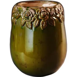 zdobiony-ceramiczny-wazon-w-kolorze-zielonego-mchu-27x345-cm