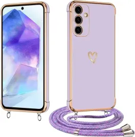 e-lush-etui-samsung-galaxy-a55-5g-ze-smycza-serce-fioletowe