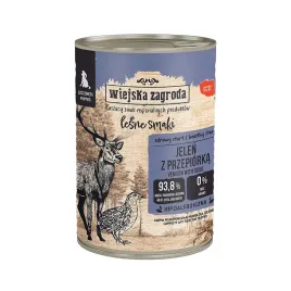 wiejska-zagroda-karma-mokra-dla-psa-lesne-smaki-jelen-z-przepiorka-szczeni