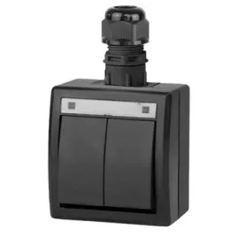 aquant-lacznik-swiecznikowy-podwojny-2k-swiecz-antracyt-elna-5002-67-ip65