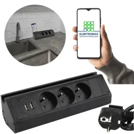 gniazdo-meblowe-na-blat-potrojne-2xusb-z-uchwytem-na-telefon-fs-15-b