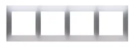 simon-54-premium-ramka-poczworna-dr4-43-srebny-mat