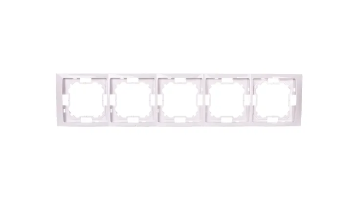 simon-basic-ramka-5-krotna-bmrc5-11-bialy-kod-producenta-bmrc5-11