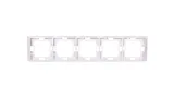 simon-basic-ramka-5-krotna-bmrc5-11-bialy-kod-producenta-bmrc5-11