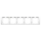 simon-basic-ramka-5-krotna-bmrc5-11-bialy-rodzaj-pieciokrotna