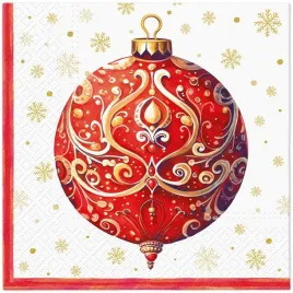 serwetki-red-bauble-with-ornament-165x165-cm-po-rozlozeniu-33x33-cm
