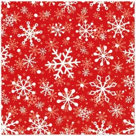 serwetki-christmas-snowflakes-light-red-wielokolorowe