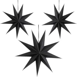 gwiazda-skladana-czarna-papierowa-30cm-3szt
