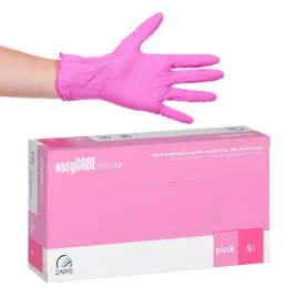 rekawiczki-nitrylowe-rekawice-rozowe-bezpudrowe-s-100szt-zarys-easycare