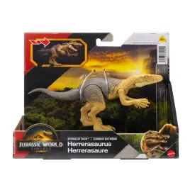 figurka-jurassic-world-odrodzenie-herrerazaur-atakujacy-dinozaur