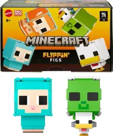 minecraft-flippinfigs-zestaw-2-pak-figurki-95cm-2w1-alex-creeper-i-kaczka