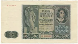 banknot-50-zlotych-1-sierpnia-1941r-seria-b