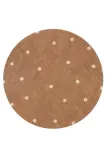 dywan-do-prania-round-dot-chestnut-140cm