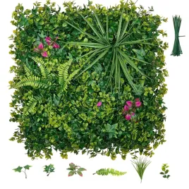 zielona-sciana-sztuczny-zywoplot-bukszpan-panele-zestaw-12-szt-51-cm-51-cm