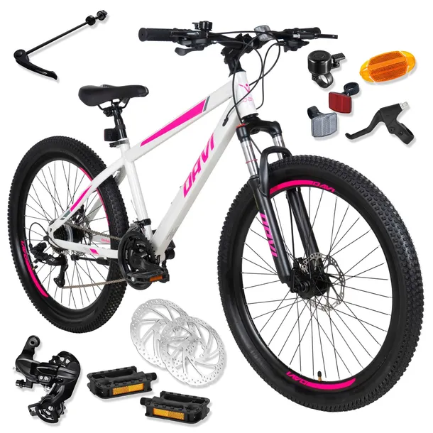 ROWER DAMSKI MTB GÓRSKI DAVI BONITA 26 KOŁO RAMA 13" CALI AMORTYZACJA