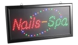 tablica-swietlna-led-szyld-salon-spa-przedsprzedaz