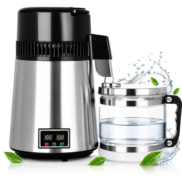 Destylarka destylator do wody 4l elektryczna z systemem chłodzenia 4000 ml