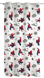 zaslona-spiderman-z-kolkami-do-pokoju-dzieciecego-140-x-290-cm