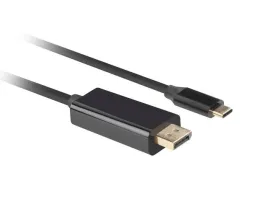 kabel-adapter-lanberg-usb-c-m-displayport-m-1m-4k-60hz-czarny