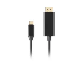 kabel-adapter-lanberg-usb-c-m-displayport-m-3m-4k-60hz-czarny