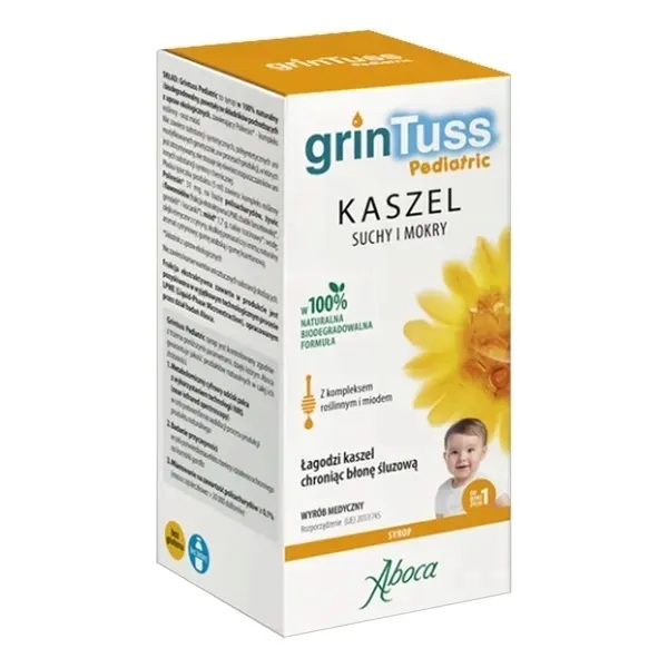 GrinTuss Pediatric syrop na kaszel 180 g