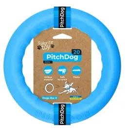 collar-pitchdog20-pierscien-do-aportowania-20cm-niebieski