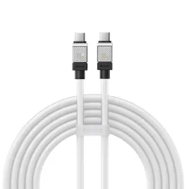 baseus-kabel-przewod-coolplay-usb-c-usb-c-2m-100w-bialy-oryginal