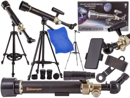 czarny-teleskop-astronomiczny-ze-statywem-luneta-dla-poczatkujacych-akces