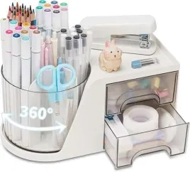organizer-na-biurko-360-z-szufladami-obrotowy-przybornik-na-dlugopisy