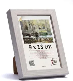 ramka-na-zdjecie-ze-szklem-akrylowym-9x13cm-biala-z-rysunkiem-slojow-drewna