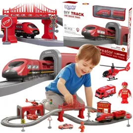 woopie-zestaw-kolejka-elektryczna-pendolino-straz-pozarna-66el