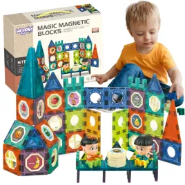 woopie-klocki-magnetyczne-zamek-98-el
