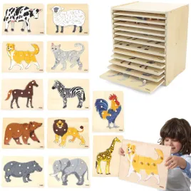 viga-zestaw-puzzle-drewniane-12-ukladanek-zwierzatka-montessori-stojak